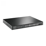 Купить TL-SG3428XMP 24-портовый гигабитный управляемый PoE-коммутатор с 4 SFP+ портами 10 Гбит/с, поддержка PoE 802.3af/at, 1 консольный порт, установка в 19-дюймовую стойку, поддержка функций L2/L2+ (030773)