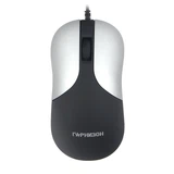 Купить Мышь Гарнизон GM-215, USB, чип- Х, черный/серый, soft touch, 1000 DPI, 2кн.+колесо-кнопка, кабель 1,5м (795212)