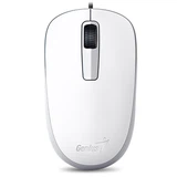 Купить Мышь Genius DX-125 White [31010106102] белая, оптическая, 1000dpi, 3 кнопки, USB кабель 1.5м, (251033)