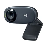 Купить Веб-камера Logitech C310 [960-001065] черная, 1.3Mp, HD 720p@30fps, фиксированный фокус, угол обзора 60°, универсальное крепление, USB2.0, кабель 1.5м