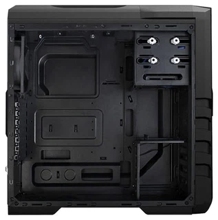 Купить Корпус GameMax G530 Black/red ATX, mATX, Mini-ITX, Midi-Tower, сталь, без блока питания, 2xUSB на лицевой панели, 185x412x410 мм, цвет: черный)