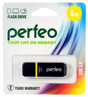 Купить USB флэш Perfeo USB  8GB C01 Black PF-C01B008