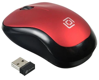 Купить Мышь Oklick 655MW (черный оптическая (1000dpi) беспроводная USB