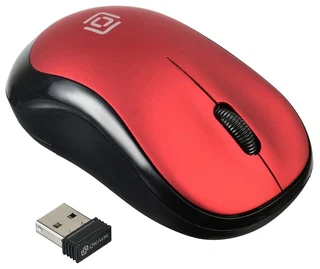 Купить Мышь Oklick 655MW (черный оптическая (1000dpi) беспроводная USB