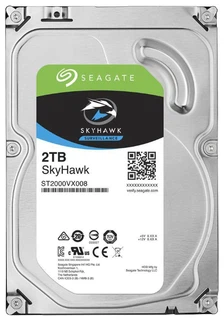 Купить Жесткий диск 2Tb Seagate ST2000VX008 HDD SATA 2Tb SkyHawk Surveillance HDD 64Mb