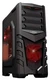 Корпус GameMax G530 Black/red ATX, mATX, Mini-ITX, Midi-Tower, сталь, без блока питания, 2xUSB на лицевой панели, 185x412x410 мм, цвет: черный) вид 1