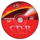 Диски CD-R 80 VS  52x Bulk/50 вид 3