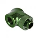 Pacific G1/4 90 Degree Adapter - Green/DIY LCS/Fitting/2 Pack вид 3