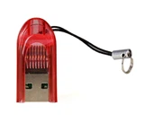 Купить КартРидер Smartbuy MicroSD (SBR-710-R) красный
