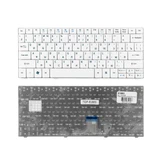 Купить Клавиатура для ноутбука Acer 1810, 1830T, 721, 722, 751 Series. Плоский Enter. Белая, без рамки. PN: ZA3, ZA5, NSK-AQ00R, NS
