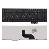 Купить Клавиатура для ноутбука Acer TravelMate 5360, 5760, 7750, 6595TG. Плоский Enter. Черная, без рамки. Русифицированная. PN: ZR