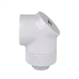 Купить Pacific G1/4 90 Degree Adapter - White/DIY LCS/Fitting/2 Pack