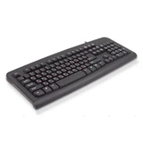 Купить K-0494 RLSK USB Standart Black 104 keyboard with RUS/LAT keys and Special scroll key, Rus(red)/Lat(white),LOGO: LIME(logo color: white), brown box, cable: 1.5 m {20}