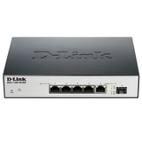 Купить DGS-1100-06/ME/A1B Настраиваемый коммутатор 2 уровня с 5 портами 10/100/1000Base-T и 1 портом 100/1000Base-X SFP