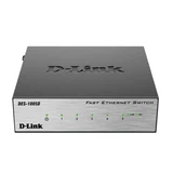Купить DES-1005D/O2B Неуправляемый коммутатор с 5 портами 10/100BASE-TX, RTL {10} (406980)