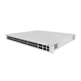 Купить CRS354-48P-4S+2Q+RM Cloud Router Switch 354-48P-4S+2Q+RM with 48 x Gigabit RJ45 LAN (all PoE-out), 4 x 10G SFP+ cages, 2 x 40G QSFP+ cages, RouterOS L5, 1U rackmount enclosure, 750W PSU (002273)