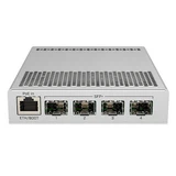 Купить CRS305-1G-4S+IN Cloud Router Switch 305-1G-4S+IN with 800MHz CPU, 512MB RAM, 1xGigabit LAN, 4xSFP+ cages, RouterOS L5 or SwitchOS (dual boot), metallic desktop case, PSU (002136) {20}