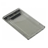 Купить "USB 3.0 Внешний корпус 2.5" SATAIII HDD/SSD AgeStar 3UB2P4 (TRANSPARENCY) пластик, прозрачный {50} (672691)