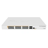 Купить CRS328-24P-4S+RM Cloud Router Switch with 800 MHz CPU, 512MB RAM, 24xGigabit LAN (all PoE-out), 4xSFP+ cages, RouterOS L5 or SwitchOS (dual boot), 1U rackmount case, 500W built-in PSU {2} (002228)