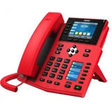 Купить "X5U-R Телефон IP Fanvil IP телефон 16 линий, цветной экран 3.5" + доп. цветной экран 2.4", HD," Opus, 10/100/1000 Мбит/с, USB, Bluetooth, PoE, Красный