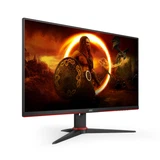 Купить 23.8" AOC 24G2SAE/BK Black-Red (VA, 1920x1080, HDMI+HDMI+DP, 1 ms, 178°/178°, 350 cd/m, 3000:1, 165Hz, MM) (199919)