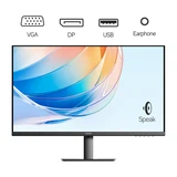 Купить 27" AIWA MF2705-B Black (IPS, 1920x1080, D-sub+HDMI+DP, 5 ms, 178°/178°, 250 cd/m, 1000:1, 75Hz, MM, внешн. БП)