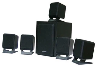 Колонки Microlab M1113 5 колонок+сабвуфер дерево черные