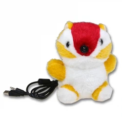 Вебкамера - USB в виде мягкой игрушки Agestar S-PC241 Бурундук, 1.3 mega pixels, микрофон