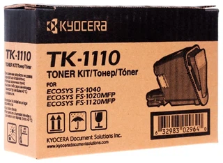 Купить Тонер-картридж Kyocera TK-1110 для FS-1040 / 1020 / 1120 оригинал