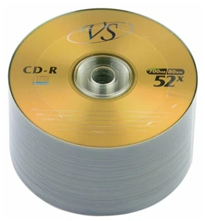Купить CD-RW VS 4-12x Cake box/10