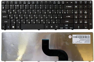 Клавиатура для ноутбука Acer Aspire 5741G 5742 5750 Series. Черная. Русифицированная. PN: NSK-AL01D 9JN1H8201D