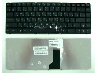 Клавиатура для ноутбука Asus K42, N43, N82, U31, U35, U41, UL30 черная АНГЛИЙСКАЯ, 04GNON1KUS