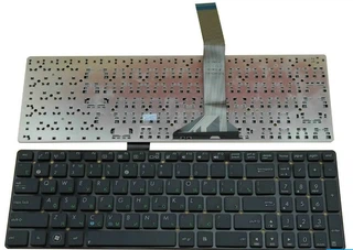 Клавиатура для ноутбука Asus K55 K55A K55N K55V K55Vd K55Vm K55Vj K75VJ Series. Русифицированная. Черная.