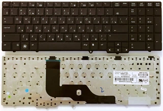 Клавиатура для ноутбука HP Probook 6540B, 6545B, 6550B, черная, PK1307E1C06