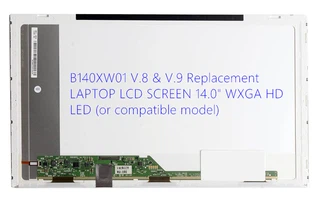 Матрица (экран) для ноутбука 14.0" 40pin LED B140XW01, 1366X768 HD WXGA upgrade