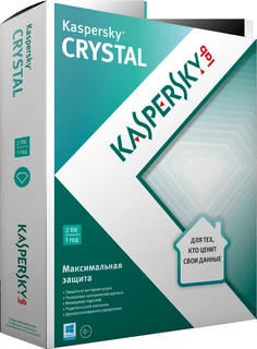 Лицензия:Kaspersky CRYSTAL Russian Edition. 2-Desktop 1 year Base Box