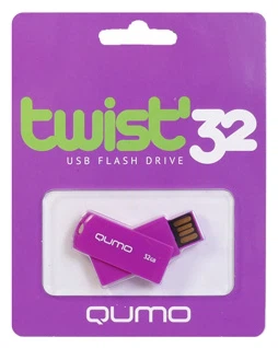 Купить Флешдиск USB Flash 32Gb Qumo Twist (pistachio) QM32GUD-TW-Pistachio
