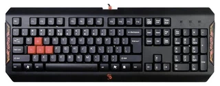 Купить Клавиатура A4 Bloody Q100 черный USB Multimedia Gamer