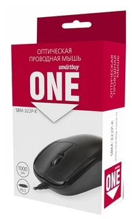 Купить Мышь Smart Buy проводная ONE 322 PS/2 черная