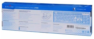 Купить Клавиатура + мышь Oklick 270 M Black USB