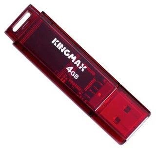 Флэш диск 4GB USB Flash Kingmax PD-07 White