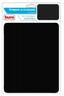 Купить Коврик для мыши Buro BU-CLOTH черный