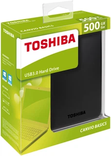 Купить Жесткий диск 500GB Toshiba CANVIO BASICS HDTB305EK3AA