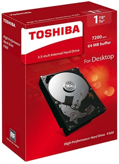 Купить Жесткий диск HDD 1Tb Toshiba HDWD110UZSVA P300
