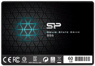 Купить Твердотельный накопитель SSD 2.5" 60GB Silicon Power S55 SP060GBSS3S55S25