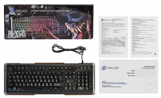 Купить Клавиатура Oklick 710G BLACK DEATH