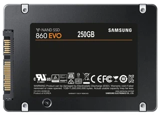 Купить Твердотельный диск 2.5" SSD SATA 250Gb Samsung 860 EVO MZ-76E250BW