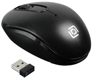 Купить Мышь Oklick 505MW (черный оптическая (1000dpi) беспроводная USB