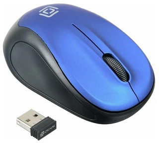 Купить Мышь Oklick 665MW (черный оптическая (1000dpi) беспроводная USB
