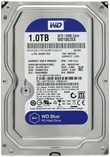 Купить Жёсткий диск HDD SATA 6Gb/s 1 Tb Western Digital Blue WD10EZEX